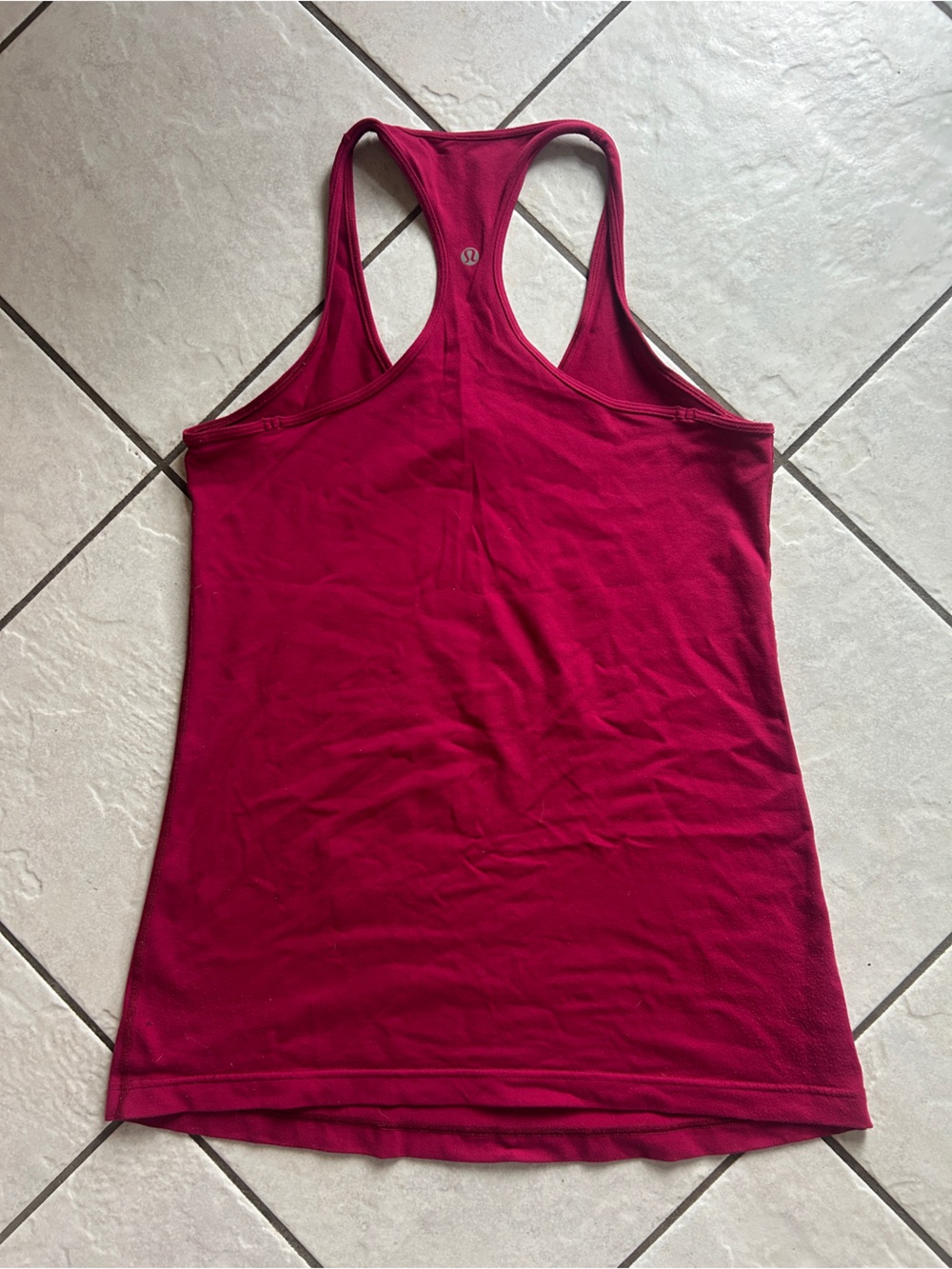 lululemon athletica Women's Racerback Tank - Deep Raspberry - Picture 2 of 2